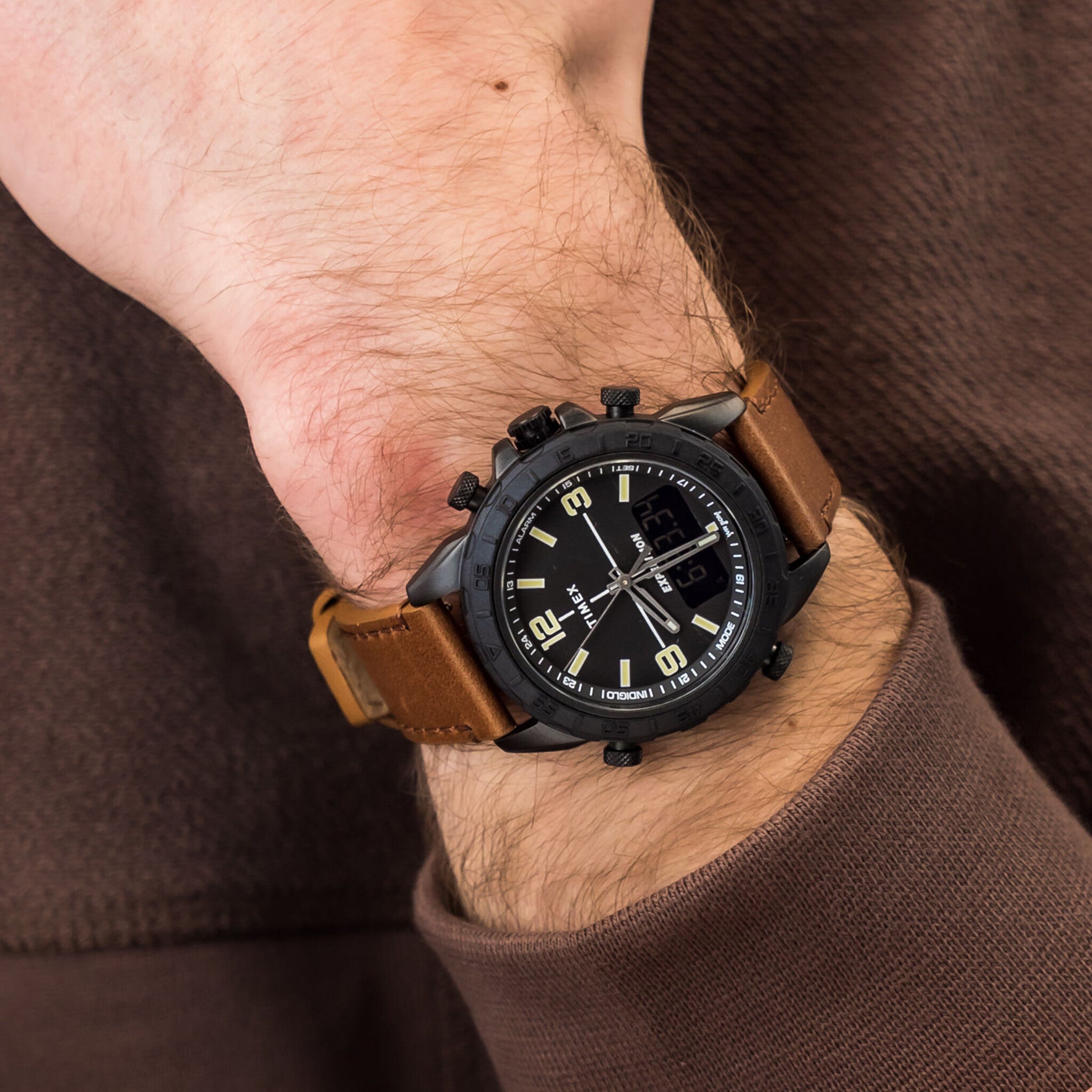 Timex Brass Analog Men's Watch TW4B17400