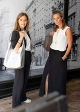 MUSE maxi skirt, charcoal